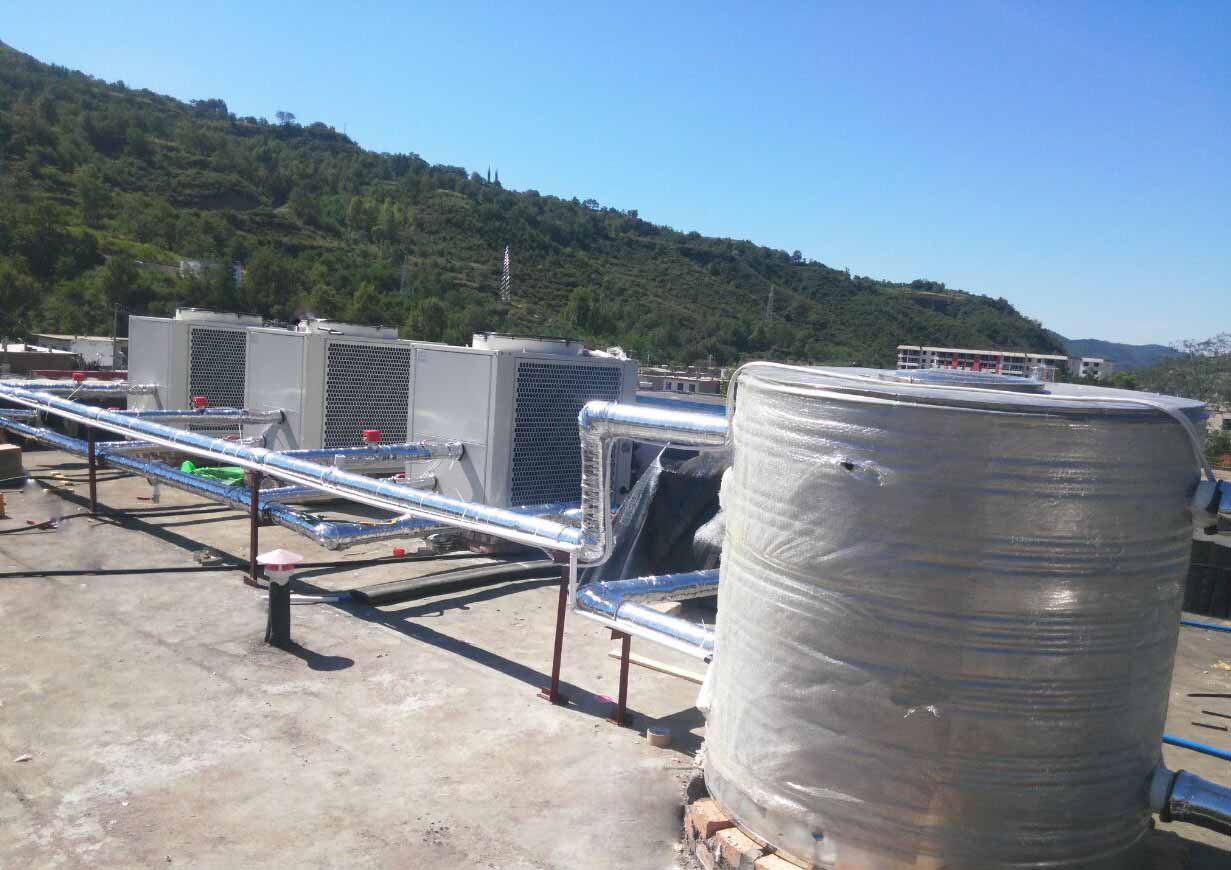 三層樓如何共用一個熱水器呢？空氣能「熱水方案」幫到你